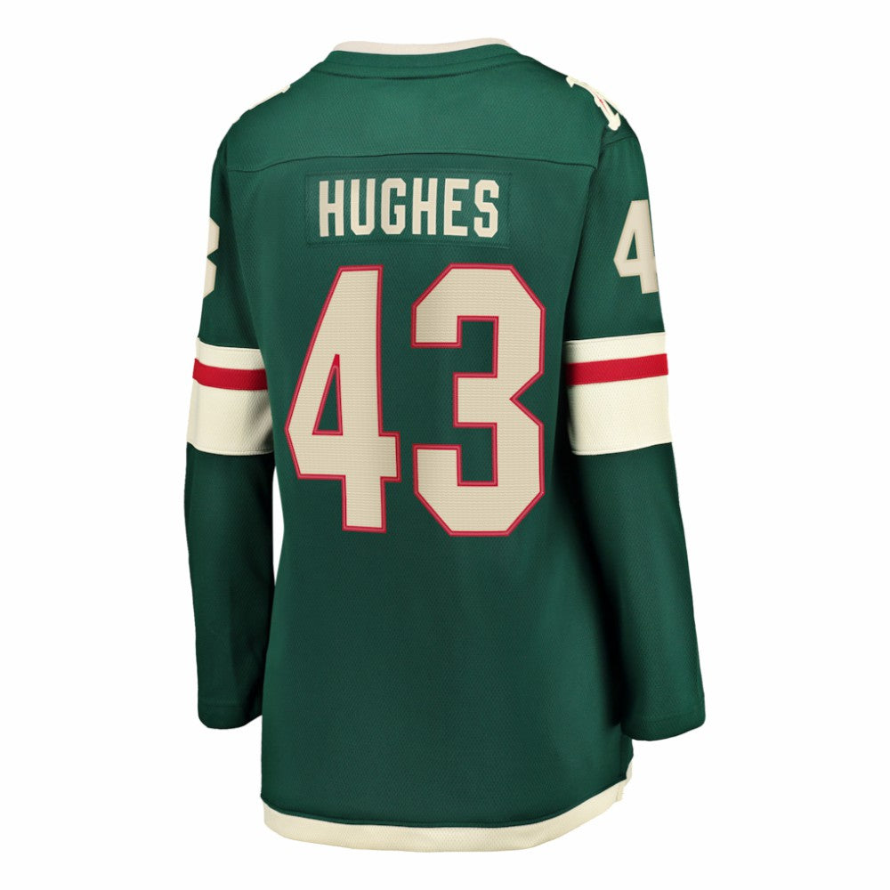 Quinn Hughes Minnesota Wild Fanatics Women's Home Breakaway Jersey