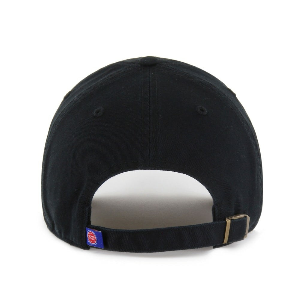 Detroit Pistons '47 Clean Up Adjustable Hat sale - Black | 47 brand on sale
