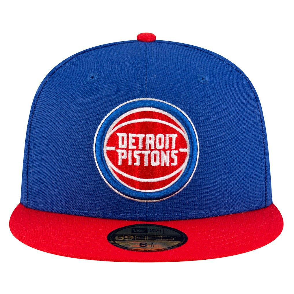Detroit Pistons Two-Tone 59FIFTY Fitted Hat sale - Blue | New Era outlet