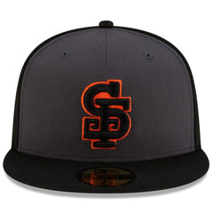 San Francisco Giants Authentic Collection Alternate 59FIFTY Fitted Hat - Gray/Black | New Era