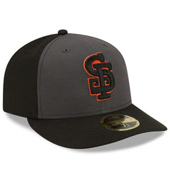 San Francisco Giants Authentic Collection Alternate Low Profile 59FIFTY Fitted Hat - Gray/Black | New Era