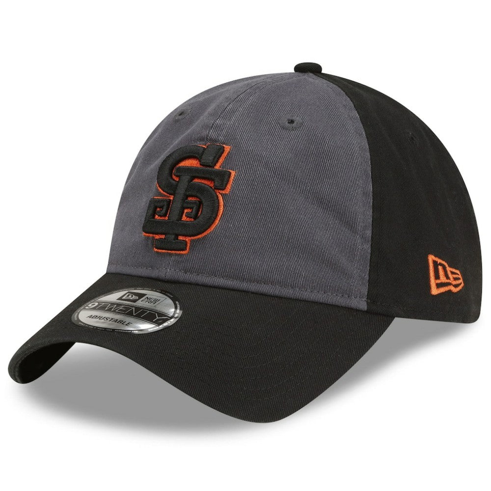 San Francisco Giants Replica Alternate 9TWENTY Adjustable Hat - Gray/Black | New Era