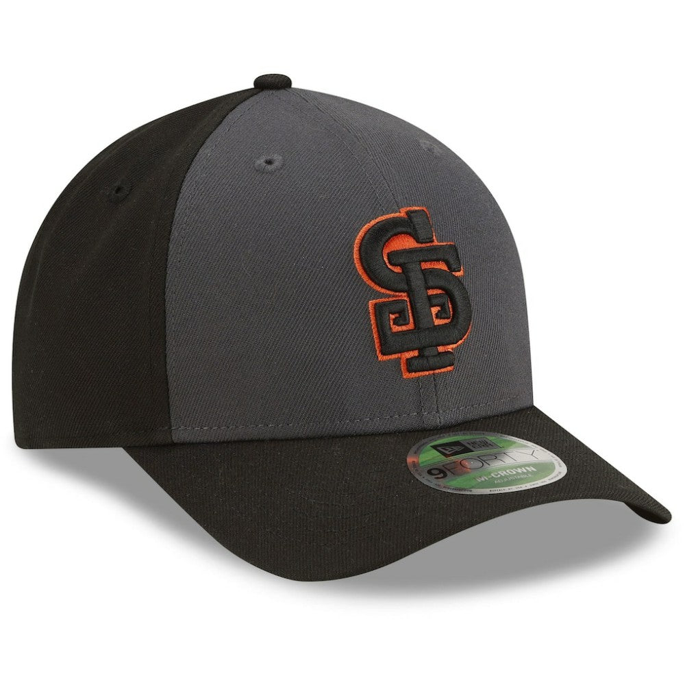 San Francisco Giants Player Replica Alternate 9FORTY M-Crown Adjustable Hat - Gray/Black | New Era