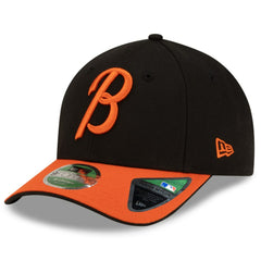 Baltimore Orioles Player Replica 9FORTY Adjustable Hat - Black/Orange | New Era