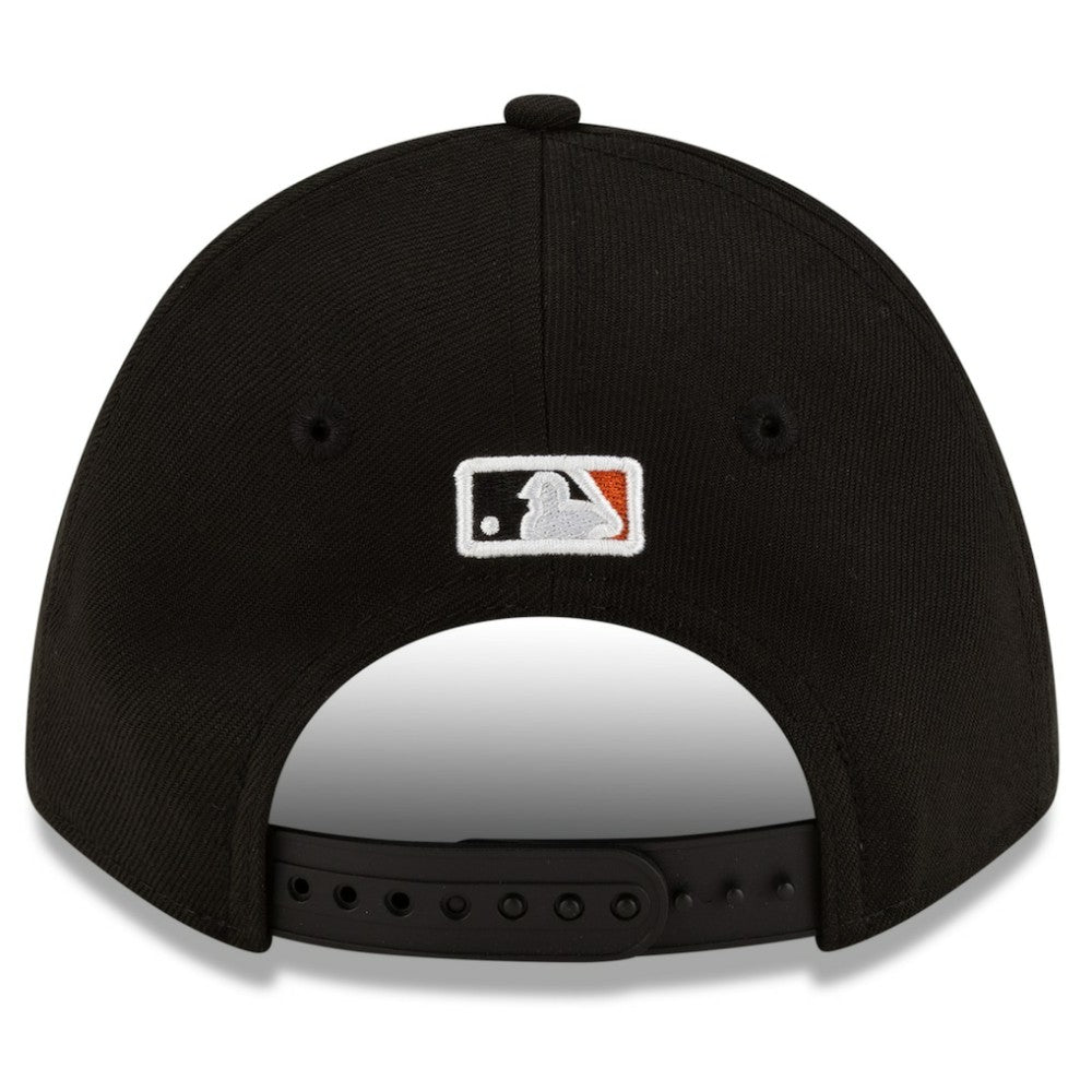 Baltimore Orioles Player Replica 9FORTY Adjustable Hat - Black/Orange | New Era