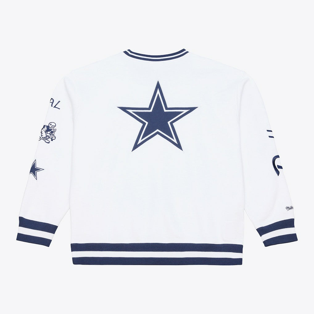 NFL Dallas Cowboys White Out Fleece Sweatshirt