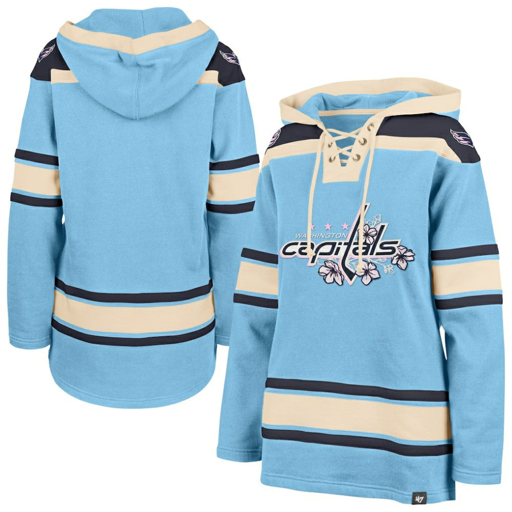 Washington Capitals '47 Women's Superior Lacer Pullover Hoodie