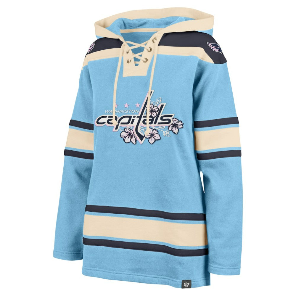 Washington Capitals '47 Women's Superior Lacer Pullover Hoodie