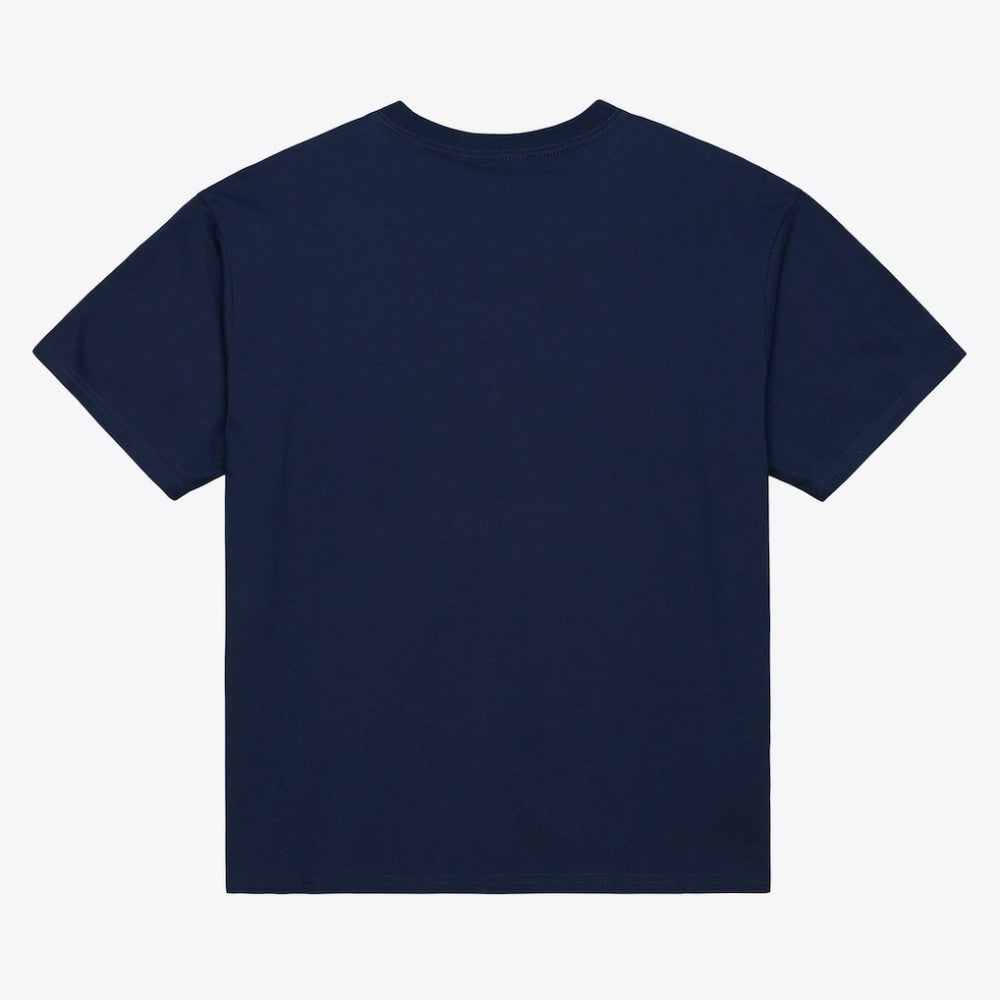 St. Louis Cardinals Script Sweep Arch T-Shirt - Navy | Mitchell & Ness