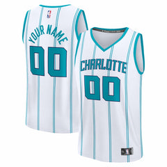 Charlotte Hornets Youth Fastbreak Custom Jersey - Association Edition - White | Fanatics discount