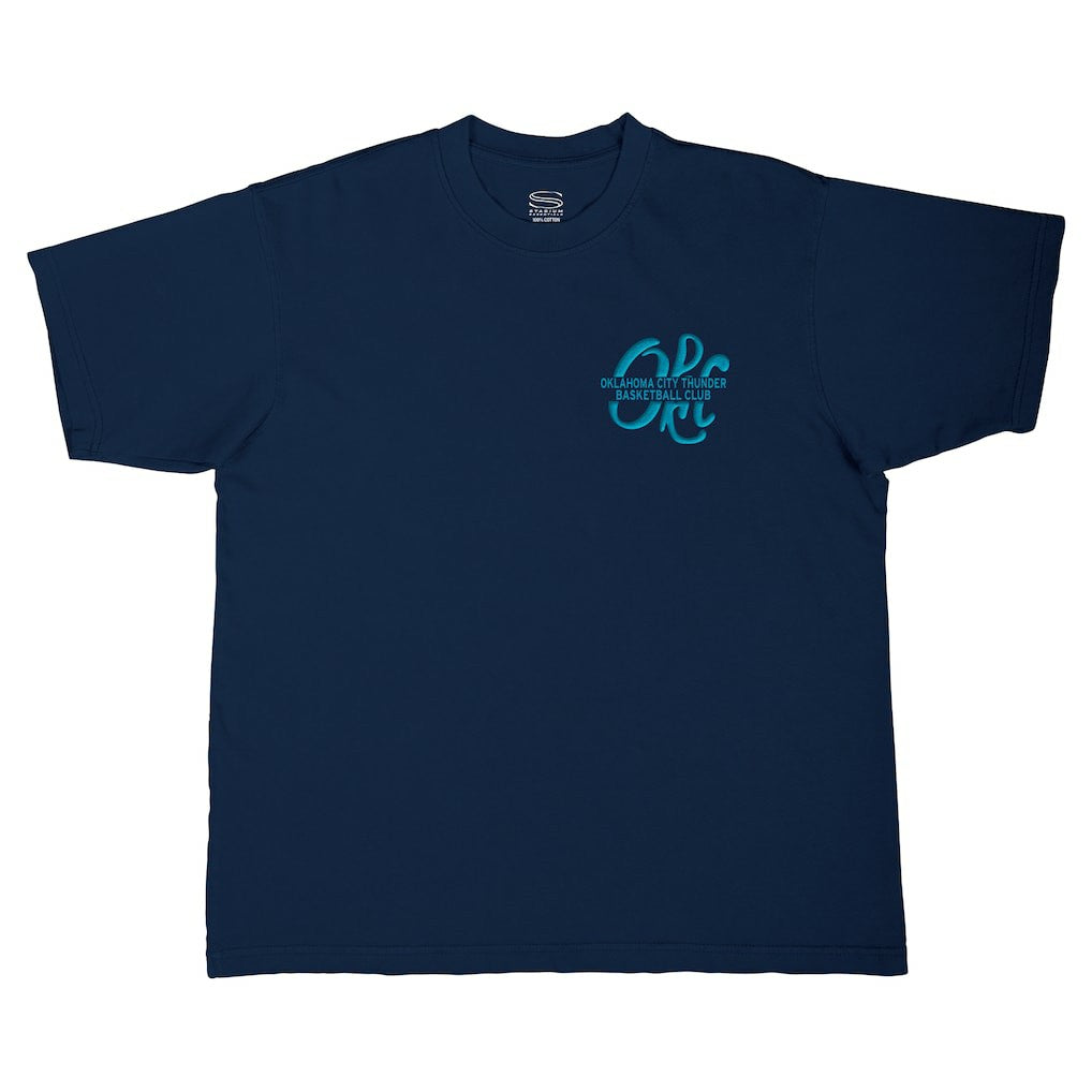 Oklahoma City Thunder Stadium Essentials Unisex Local Barfly Urban T-Shirt - Navy outlet
