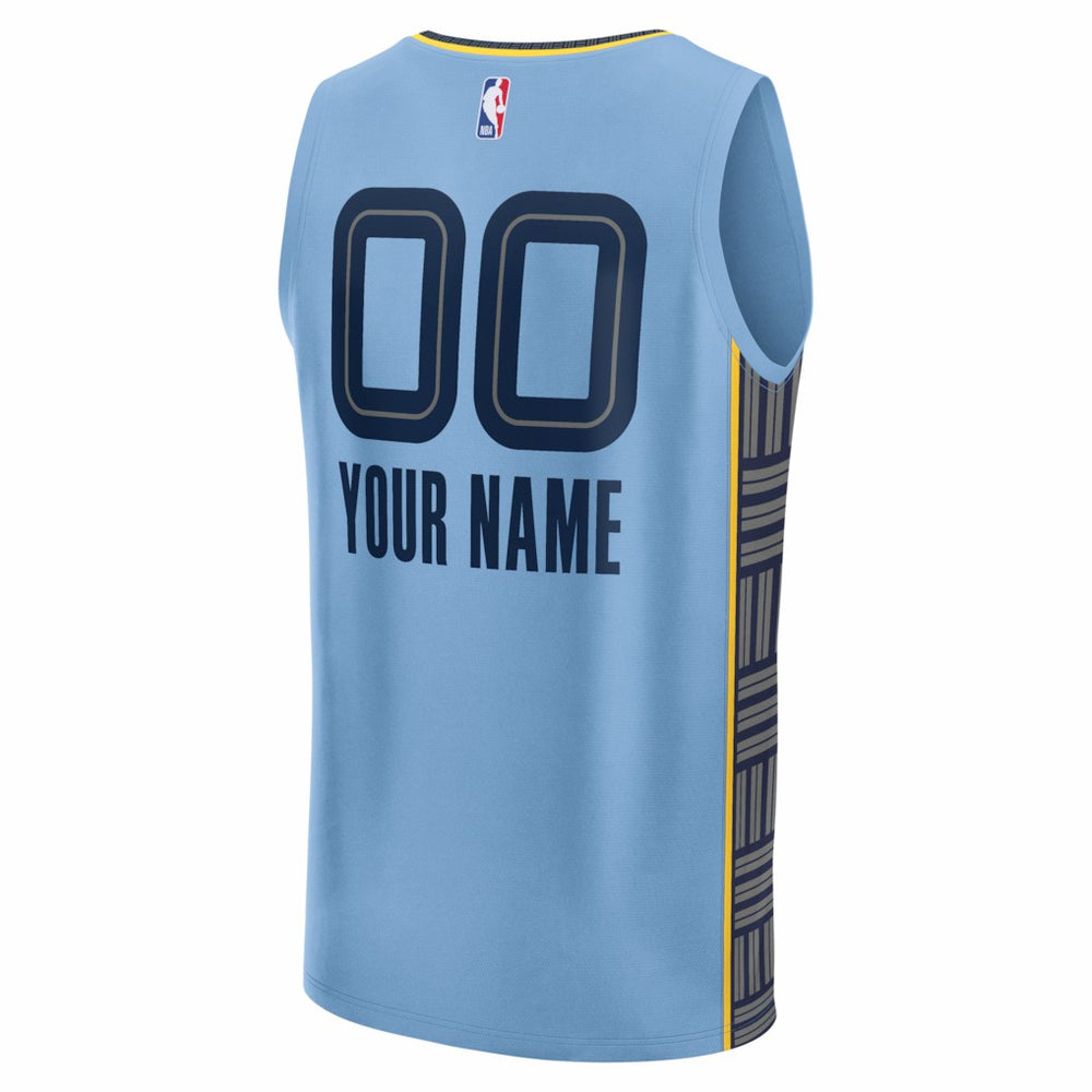 Memphis Grizzlies Youth Fastbreak Custom Jersey - Statement Edition - Light Blue | Fanatics outlet