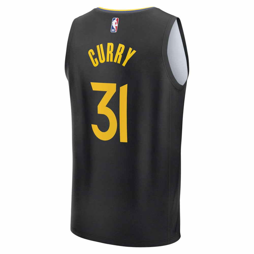 Seth Curry Golden State Warriors Fast Break Replica Player Jersey sale - Statement Editi- Black | Fanatics cheap