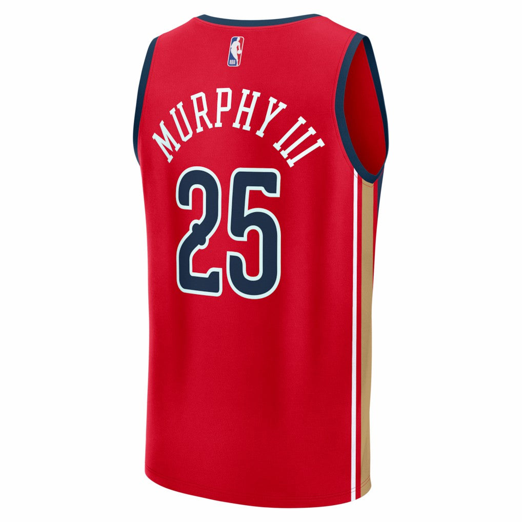 Trey Murphy III New Orleans Pelicans Fast Break Replica Player Jersey - Statement Edition - Red | Fanatics for sale