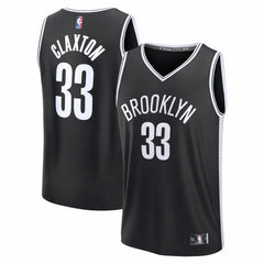 Nic Claxton Brooklyn Nets Fast Break Replica Jersey - Black - Icon Edition | Fanatics for sale