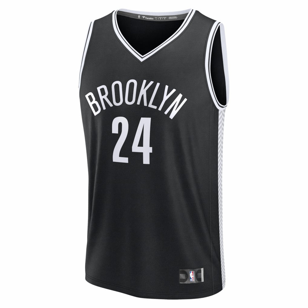 Cam Thomas Brooklyn Nets Fast Break Replica Jersey - Black - Icon Edition | Fanatics outlet
