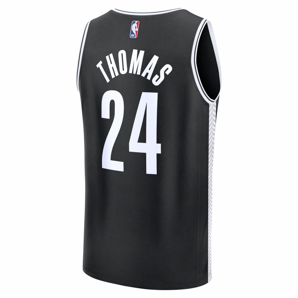 Cam Thomas Brooklyn Nets Fast Break Replica Jersey - Black - Icon Edition | Fanatics outlet