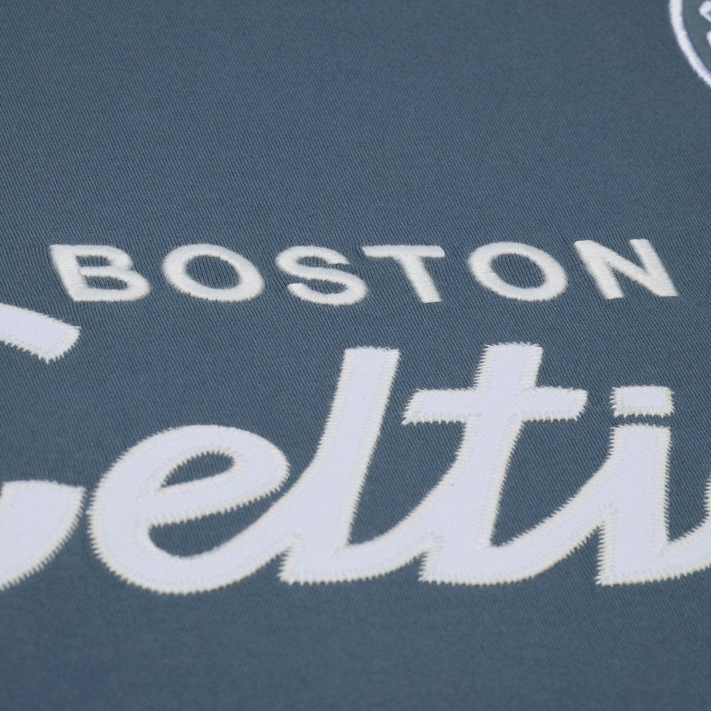 Boston Celtics Thunderstorm T-Shirt - Blue | Mitchell & Ness sale