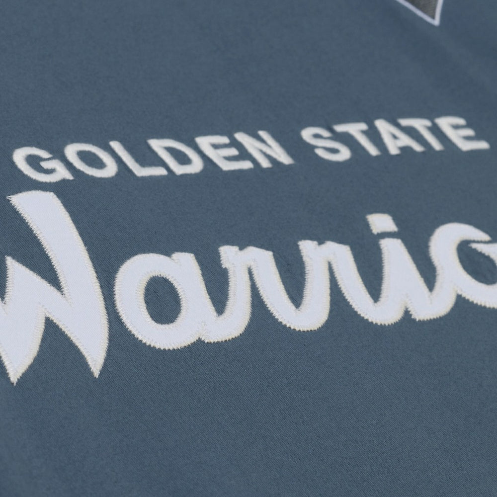 Golden State Warriors Thunderstorm T-Shirt sale - Blue | Mitchell & Ness on sale