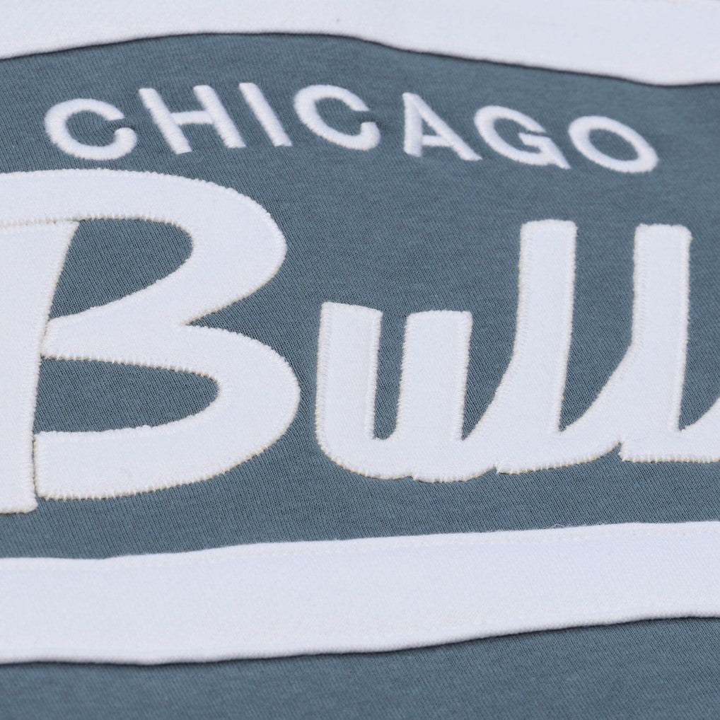 Chicago Bulls Thunderstorm Head Coach Quarter-Zip Jacket - Blue | Mitchell & Ness cheap