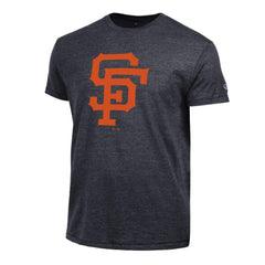 San Francisco Giants Champion Cooperstown Logo Tri-Blend T-Shirt - Black
