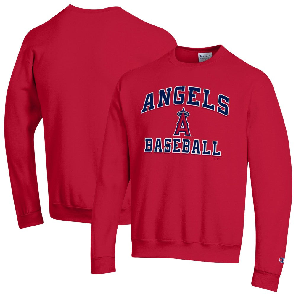 Los Angeles Angels Champion Heart & Soul Powerblend Sweatshirt - Red