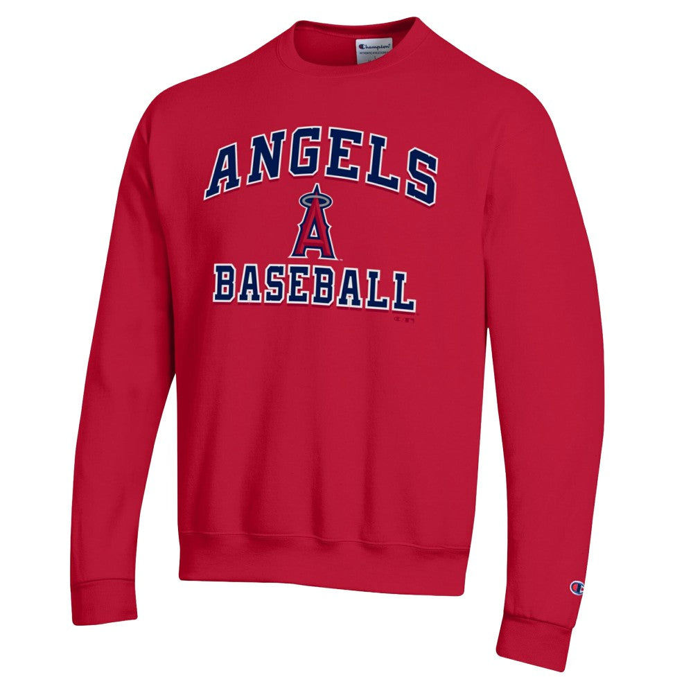 Los Angeles Angels Champion Heart & Soul Powerblend Sweatshirt - Red