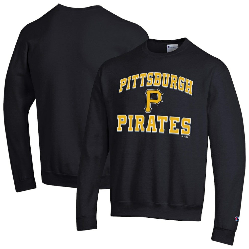 Pittsburgh Pirates Champion Heart & Soul Powerblend Sweatshirt - Black