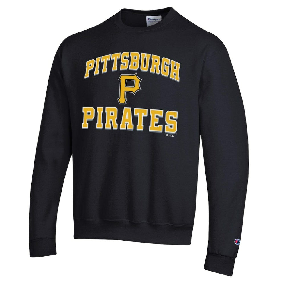 Pittsburgh Pirates Champion Heart & Soul Powerblend Sweatshirt - Black