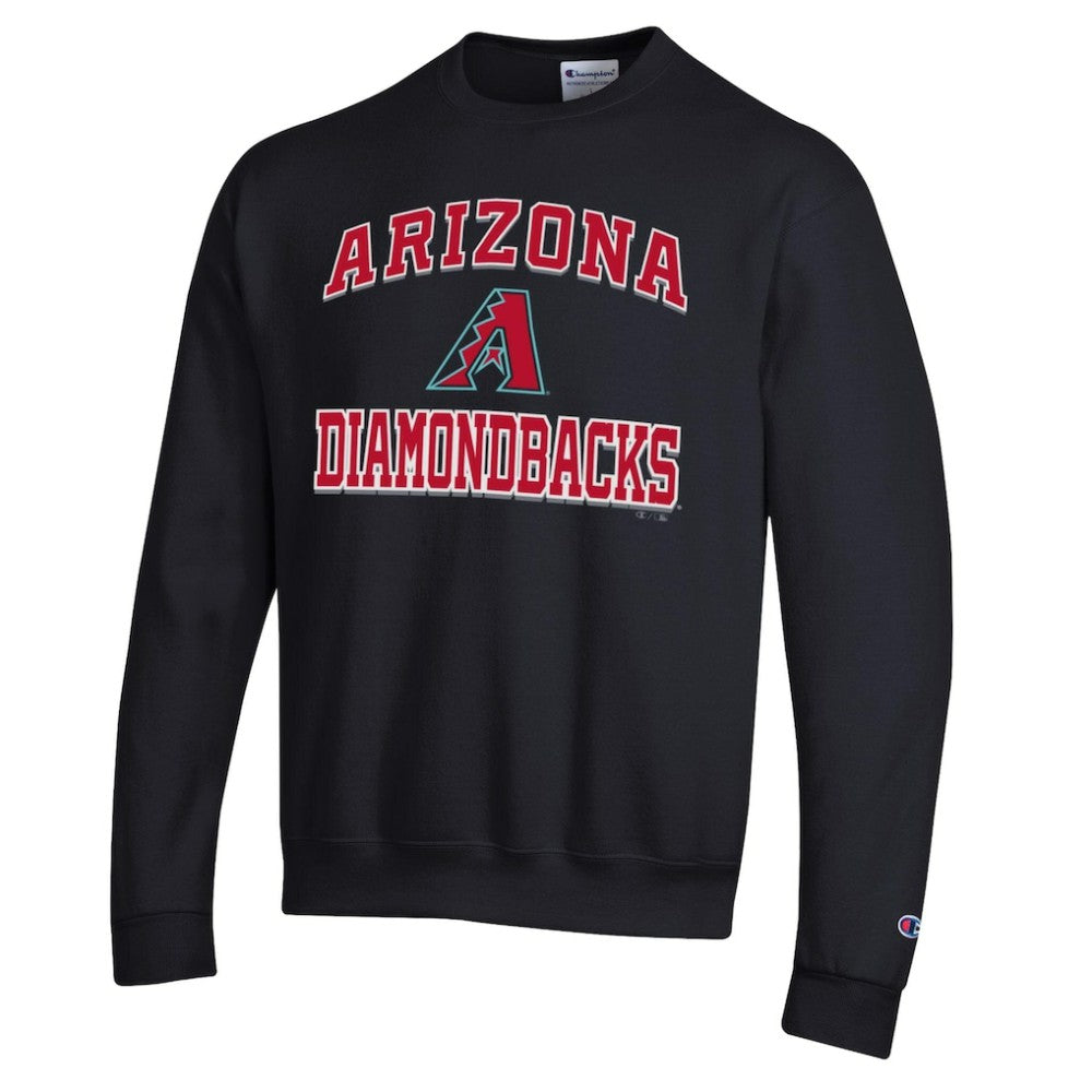 Arizona Diamondbacks Champion Heart & Soul Powerblend Sweatshirt - Black