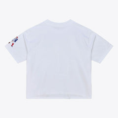 NFL New England Patriots Women's Head Coach Cropped T-Shirt