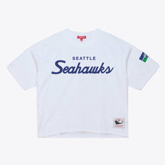 NFL Seattle Seahawks Women's Head Coach Cropped T-Shirt
