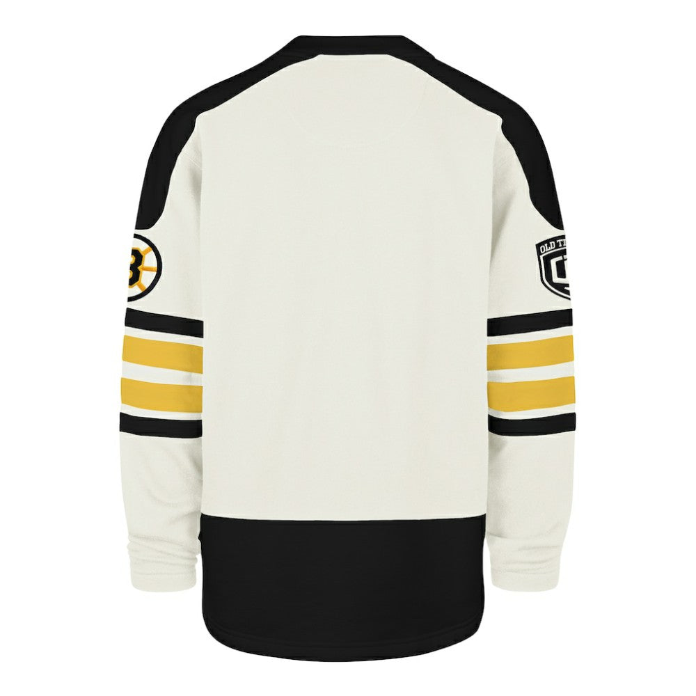 Boston Bruins '47 Pond Hockey Trio Eternal Lacer Sweatshirt