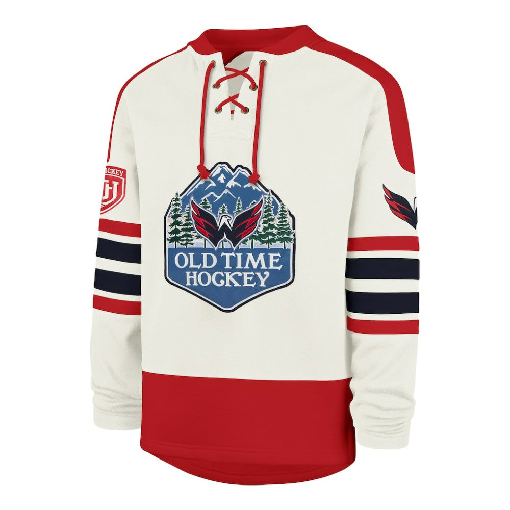 Washington Capitals '47 Pond Hockey Trio Eternal Lacer Sweatshirt