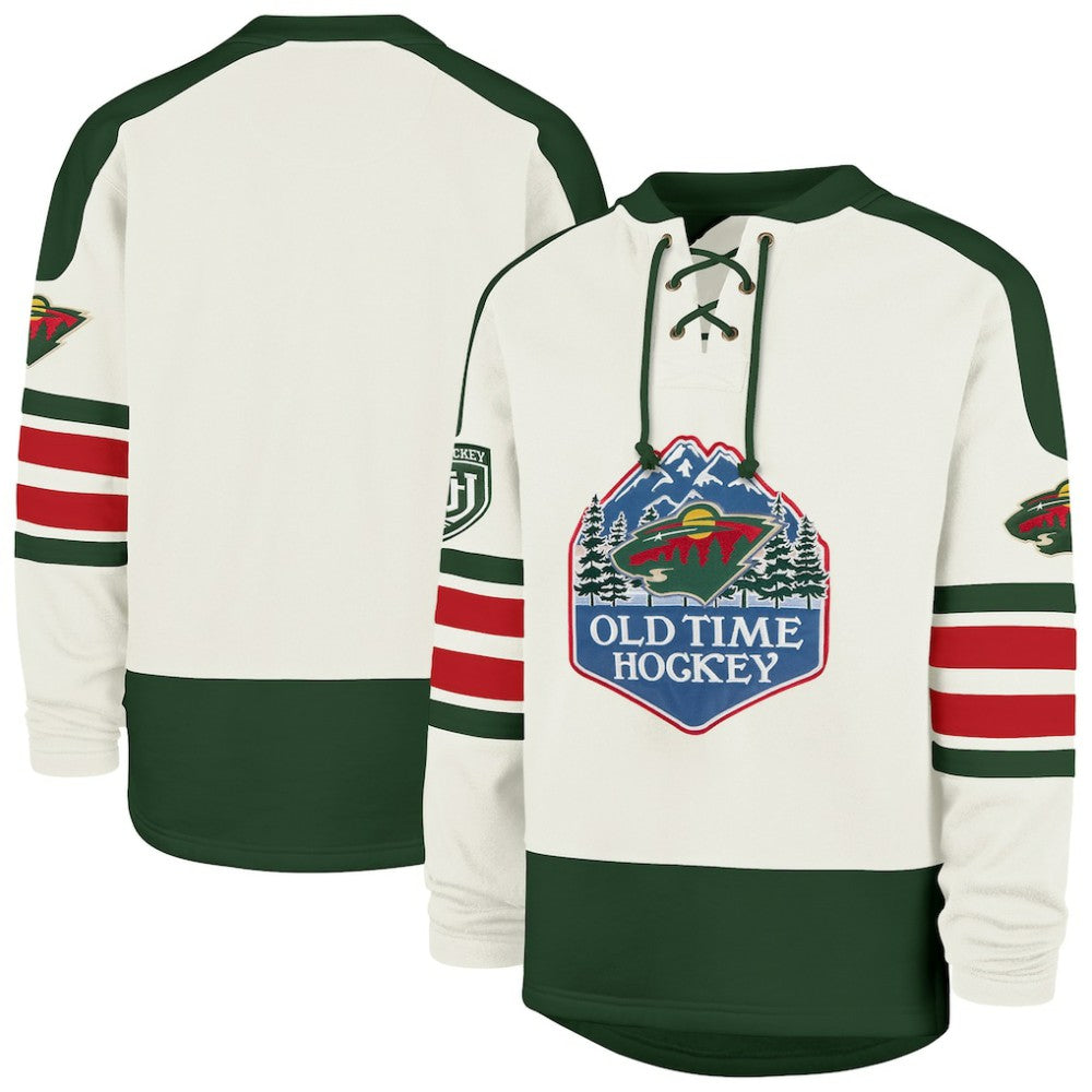 Minnesota Wild '47 Pond Hockey Trio Eternal Lacer Sweatshirt