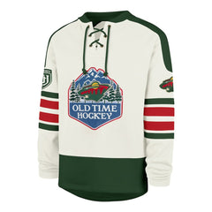 Minnesota Wild '47 Pond Hockey Trio Eternal Lacer Sweatshirt
