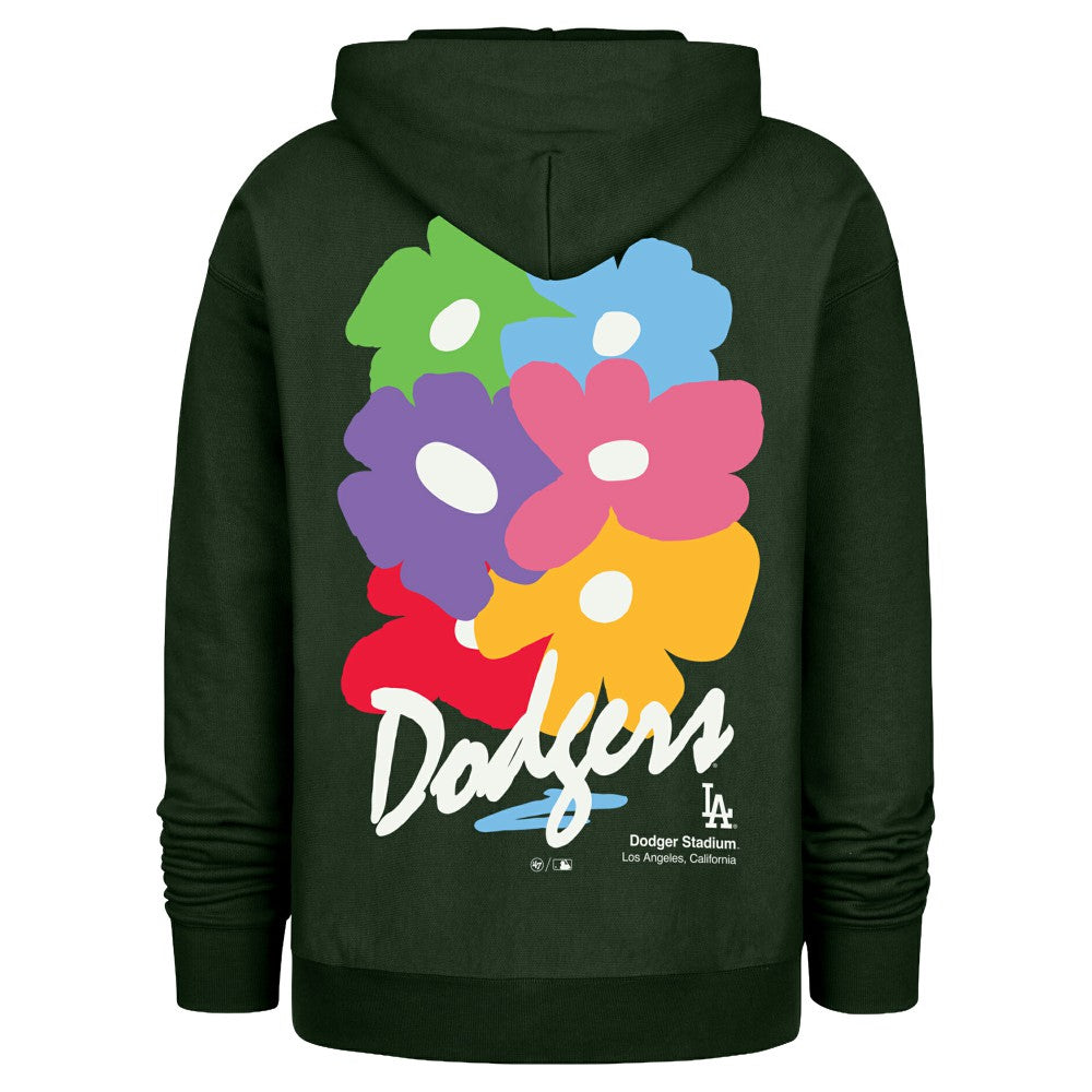 Los Angeles Dodgers Gallery Foundation Hoodie - Dark Green | 47 brand