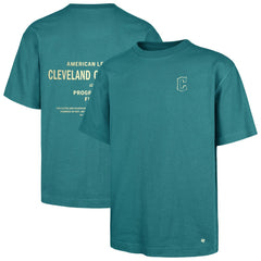 Cleveland Guardians Leon Foundation T-Shirt - Hunter Green | 47 brand