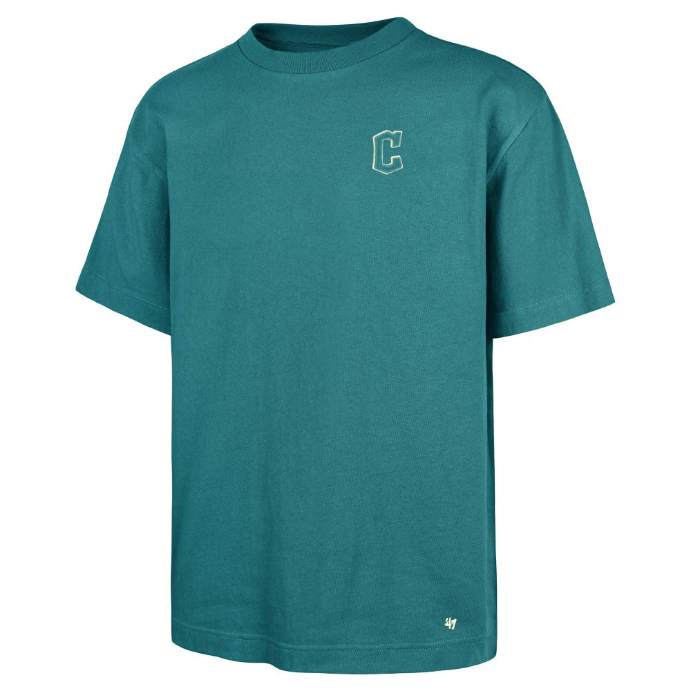 Cleveland Guardians Leon Foundation T-Shirt - Hunter Green | 47 brand