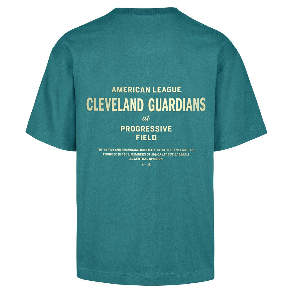 Cleveland Guardians Leon Foundation T-Shirt - Hunter Green | 47 brand