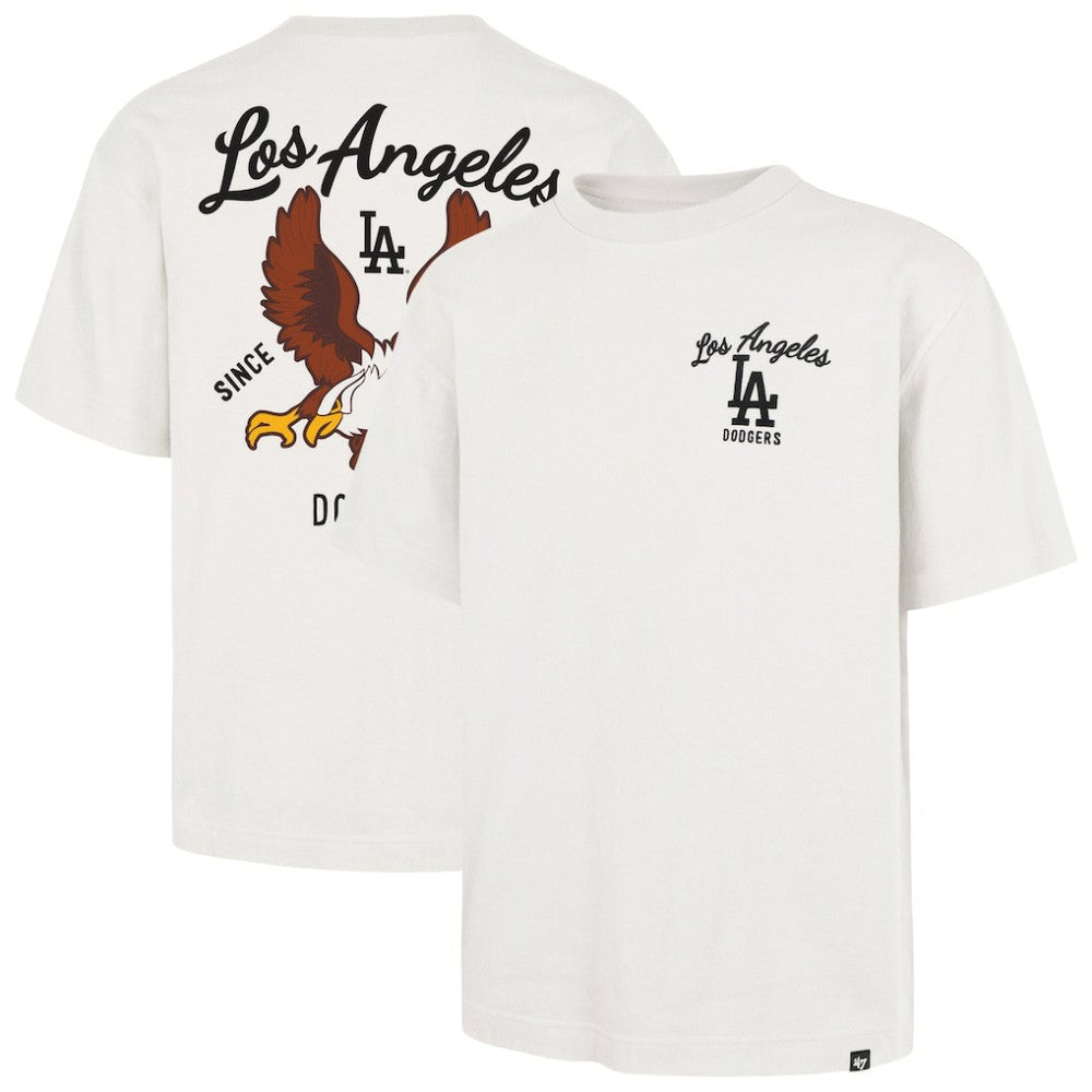 Los Angeles Dodgers Souvenir Eagle Foundation T-Shirt - Cream | 47 brand
