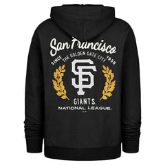 San Francisco Giants Souvenir Laurels Foundation Hoodie - Black | 47 brand