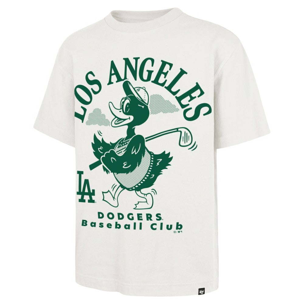 Los Angeles Dodgers Strollin' Foundation T-Shirt - Cream | 47 brand