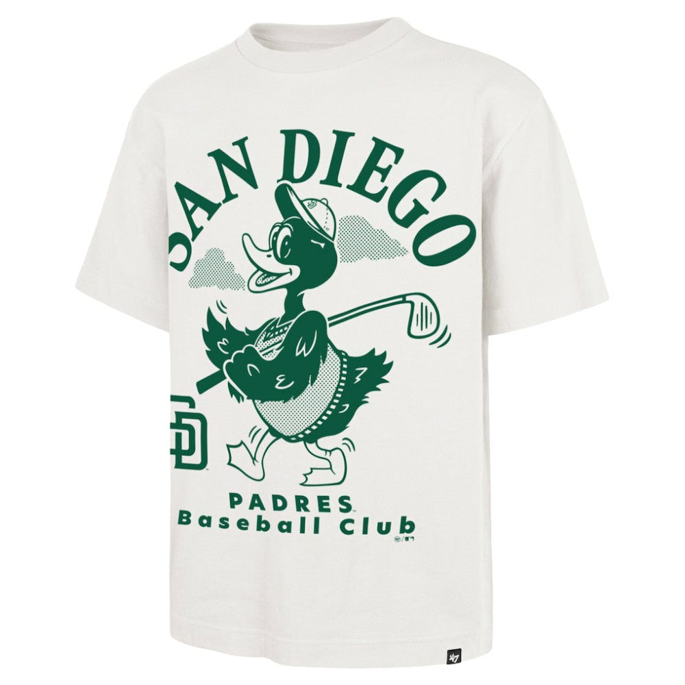 San Diego Padres Strollin' Foundation T-Shirt - Cream | 47 brand