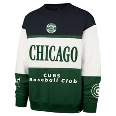 Chicago Cubs Tee Up Maximalist Fleece Sweatshirt - Green | 47 brand