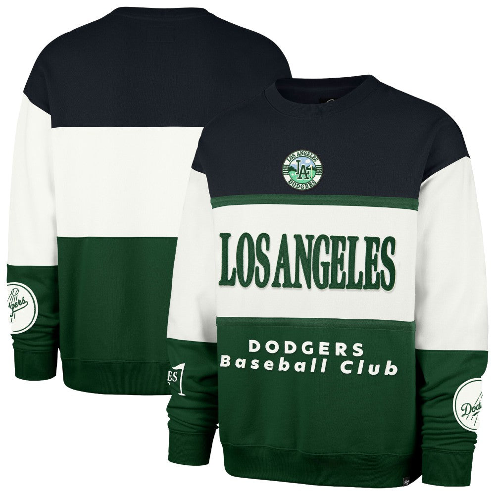 Los Angeles Dodgers Tee Up Maximalist Fleece Sweatshirt - Green | 47 brand