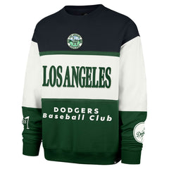 Los Angeles Dodgers Tee Up Maximalist Fleece Sweatshirt - Green | 47 brand