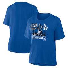 Los Angeles Dodgers Women's 2026 Spring Training Cactus League Hometown Special T-Shirt - Royal