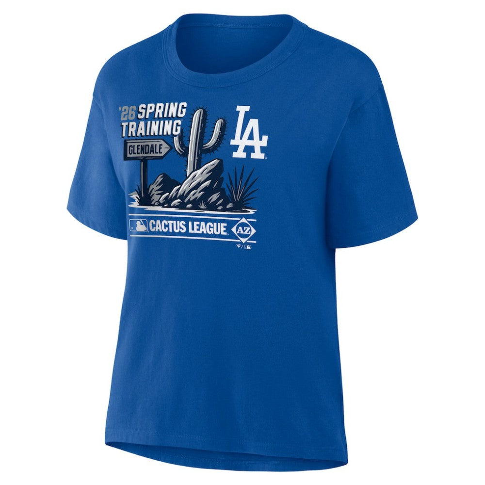 Los Angeles Dodgers Women's 2026 Spring Training Cactus League Hometown Special T-Shirt - Royal