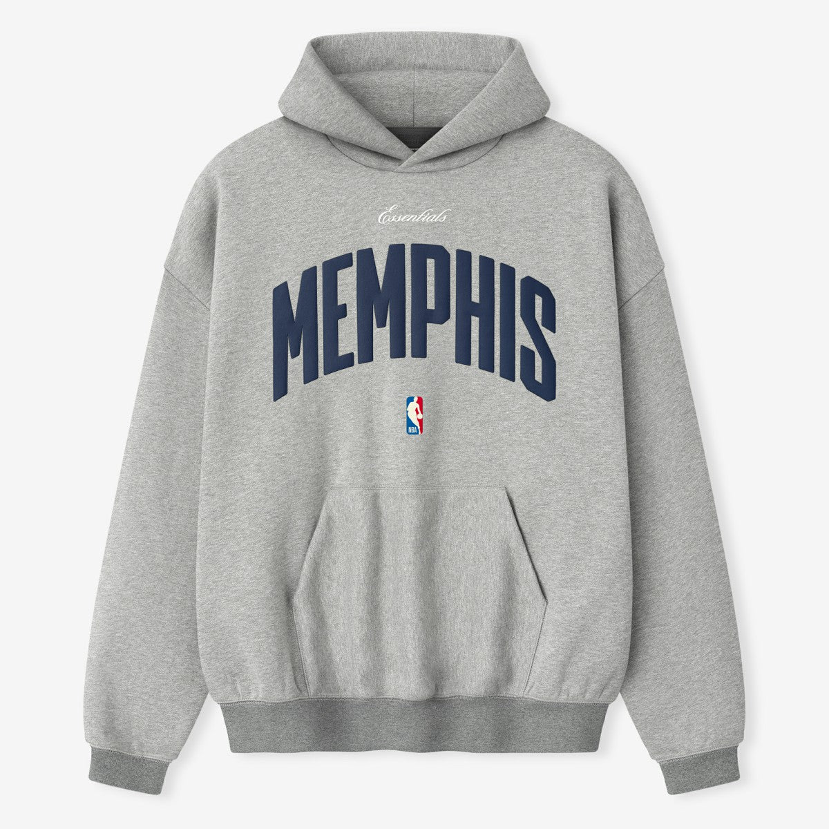 Memphis Grizzlies Fear of God x NBA Unisex 90s Hoodie - Heather Gray for sale